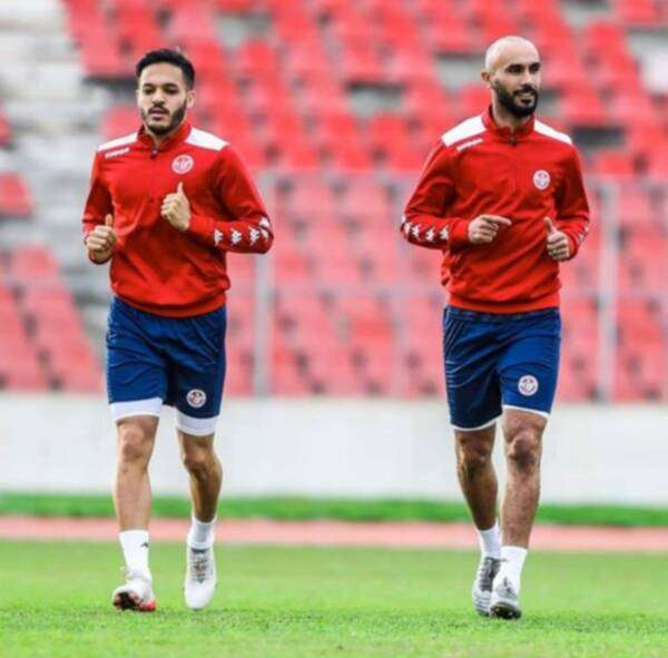 من تدريبات منتخب تونس  اليوم 