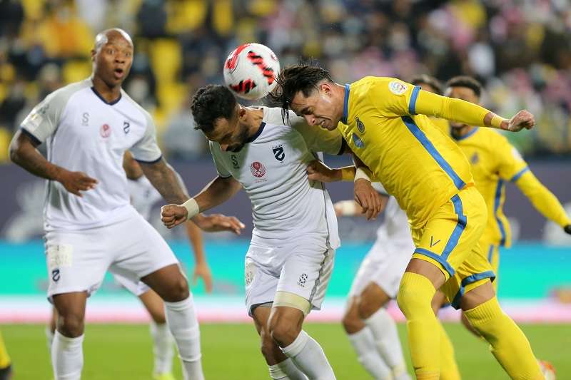 جانب من المباراة