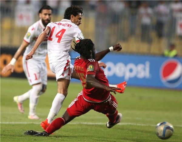 من لقاء سابق بين الزمالك والوداد