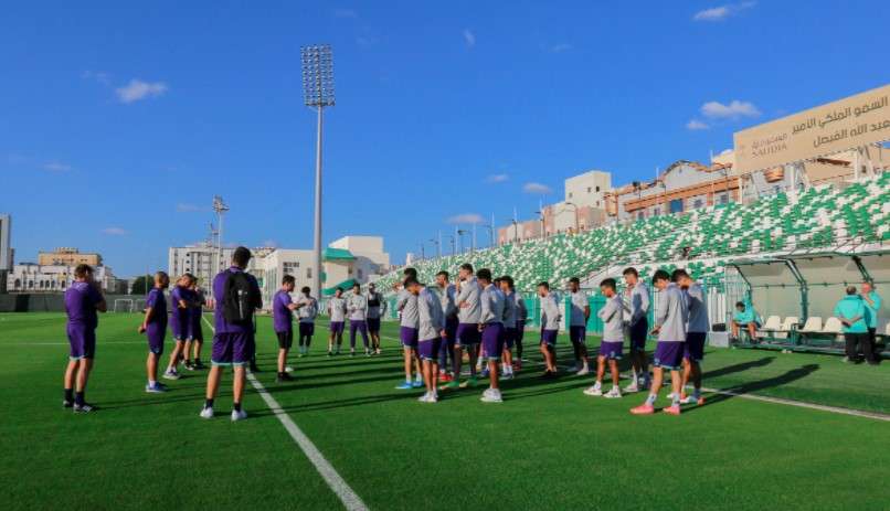 من تدريبات الأهلي