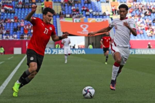 من لقاء مصر وقطر بكأس العرب