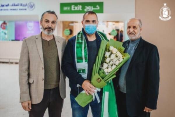 وصول المدرب فتحي الجبال - نقلا عن صفحة النادي