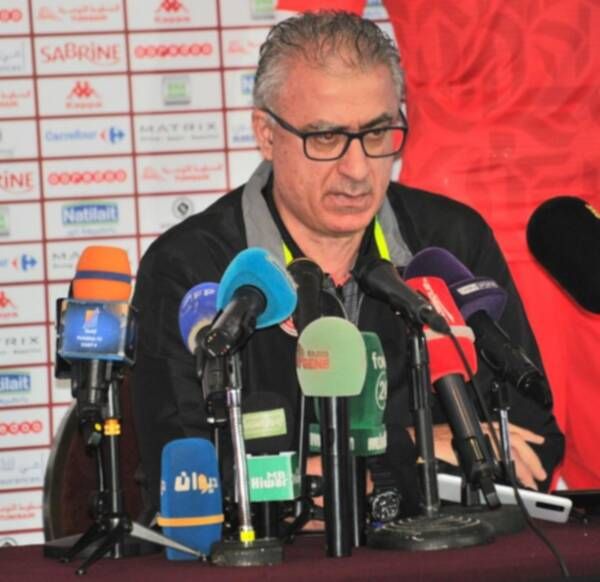 منذر الكبير خلال المؤتمر الصحفي