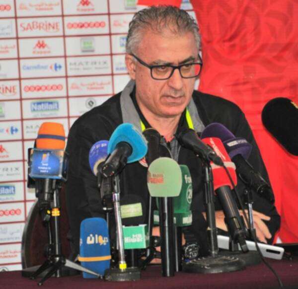 منذر الكبير خلال المؤتمر الصحفي