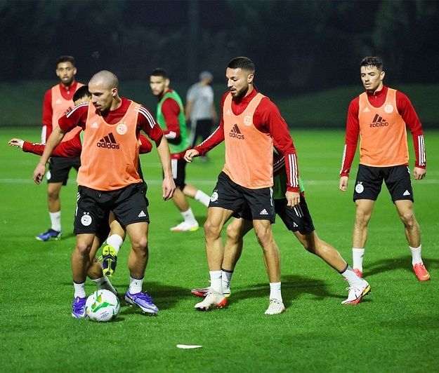 من مران منتخب الجزائر