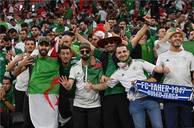 الجماهير الجزائرية