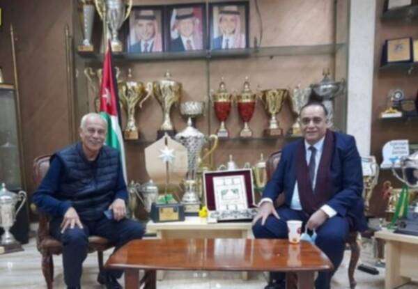 شلباية خلال استقبال المشجع