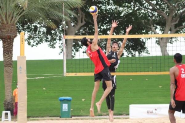 لقاء فلسطين وعُمان شواطئ