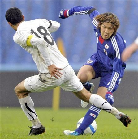 المنتخب الياباني الأولمبي أمام أوزباكستان