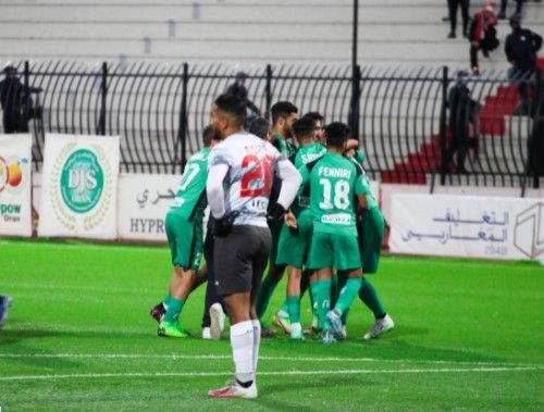 جانب من المباراة