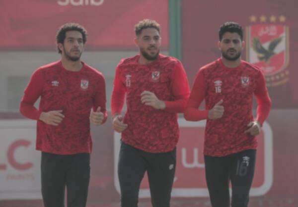 علي لطفي ومصطفي شوبير وحمزة علاء