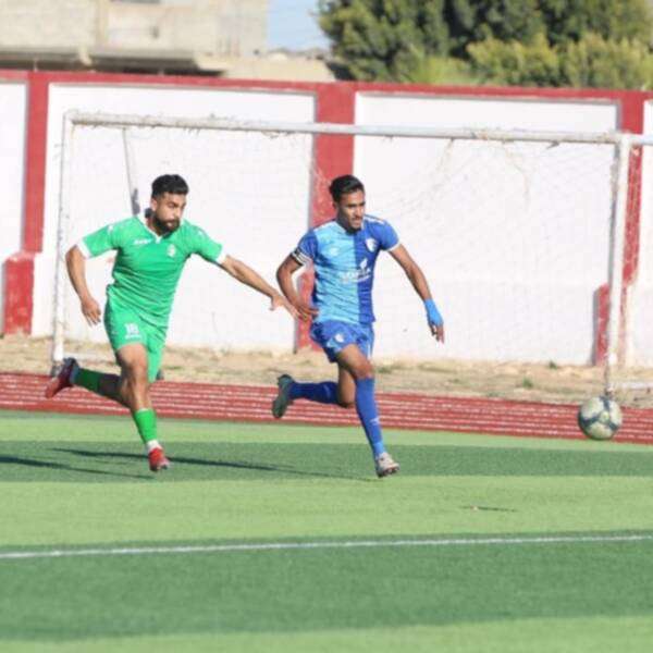 جانب من المباراة