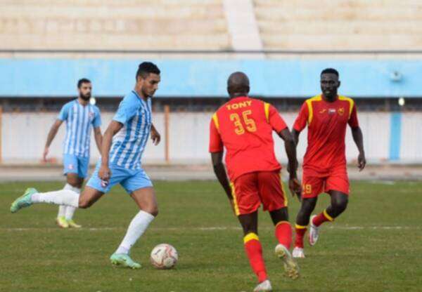 جانب من المباراة