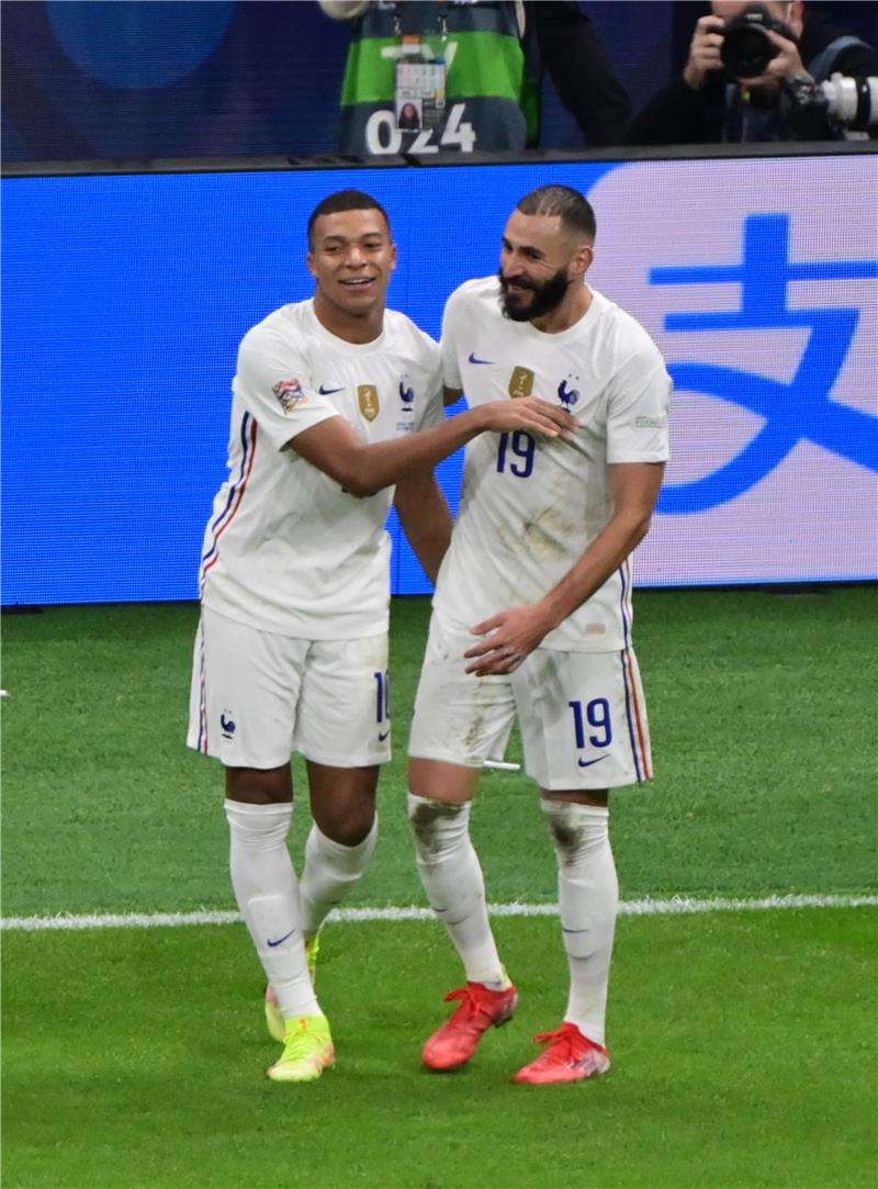 مبابي وبنزيما