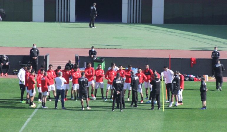 لاعبو المنتخب المصري