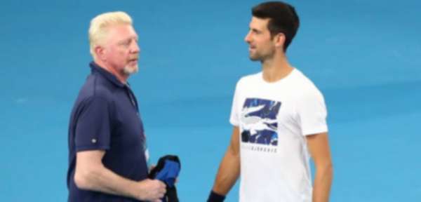 ديوكوفيتش مع بيكر