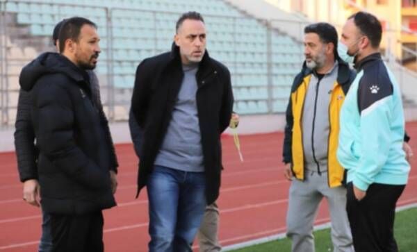 من ملعب المباراة