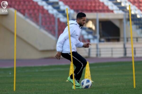 من التدريبات - المصدر: اتحاد الكرة السوري
