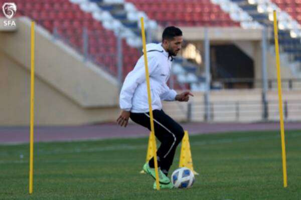 من التدريبات - المصدر: اتحاد الكرة السوري