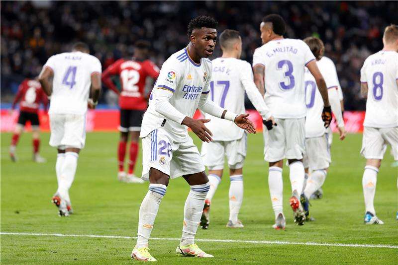 جانب من المباراة