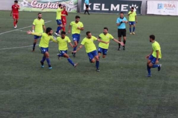 فرحة لاعبي شباب البرج