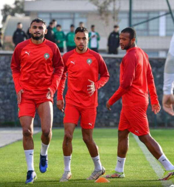 لاعبو منتخب المغرب