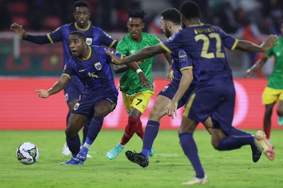 جانب من المباراة