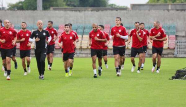 من تدريبات المنتخب الجزائري