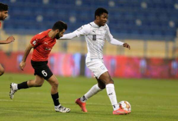 من المباراة