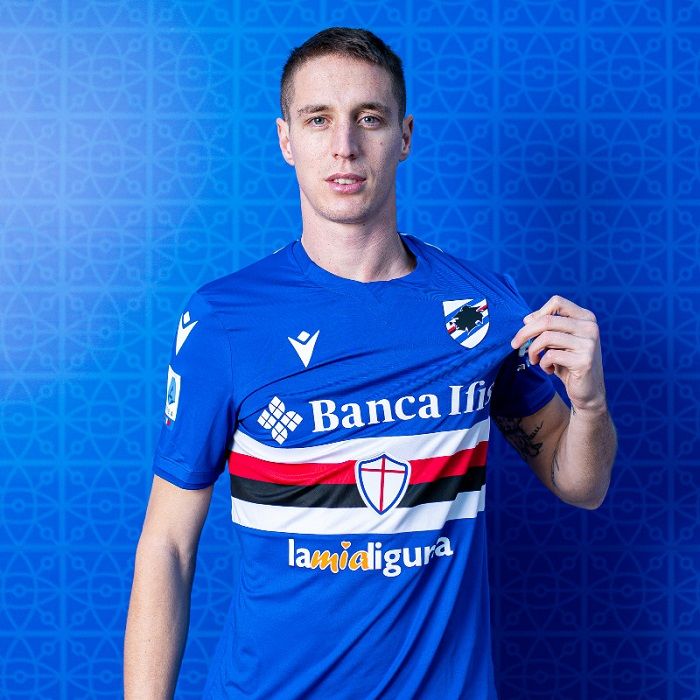 كونتي (نقلا عن حساب سامبدوريا علي تويتر)