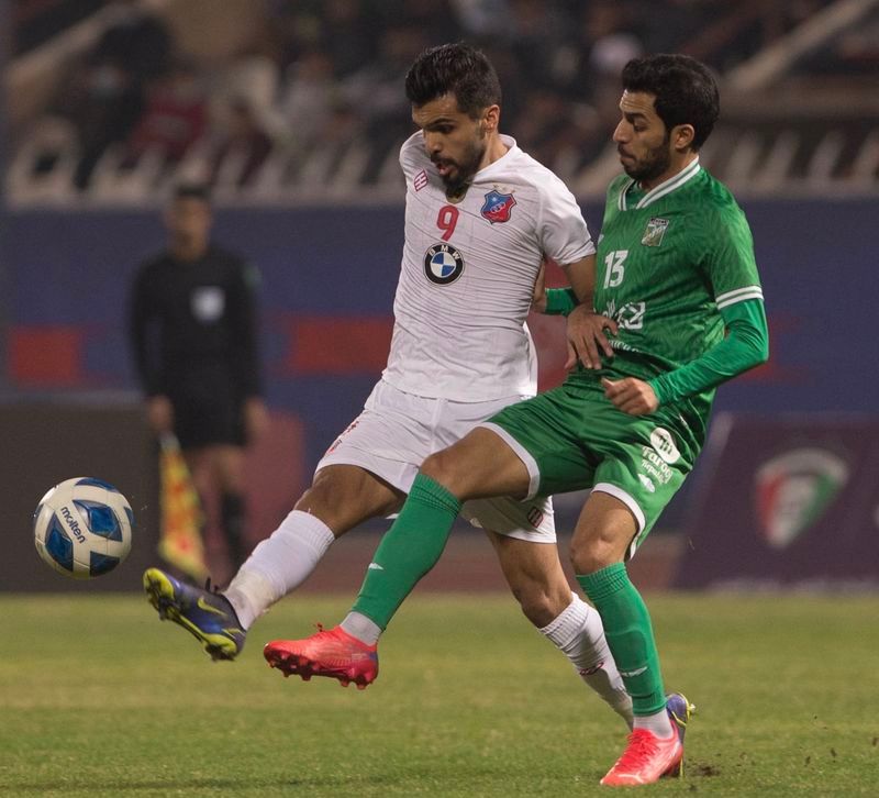 جانب من المباراة