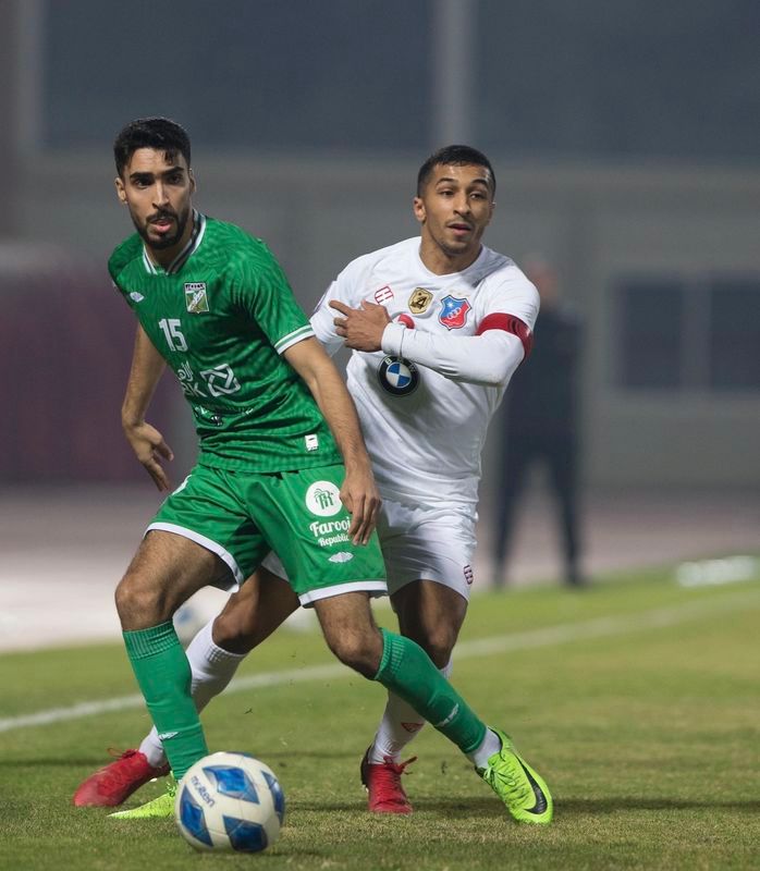 جانب من المباراة