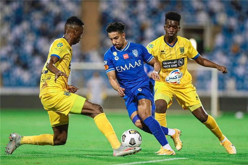 من لقاء سابق بين الهلال والتعاون