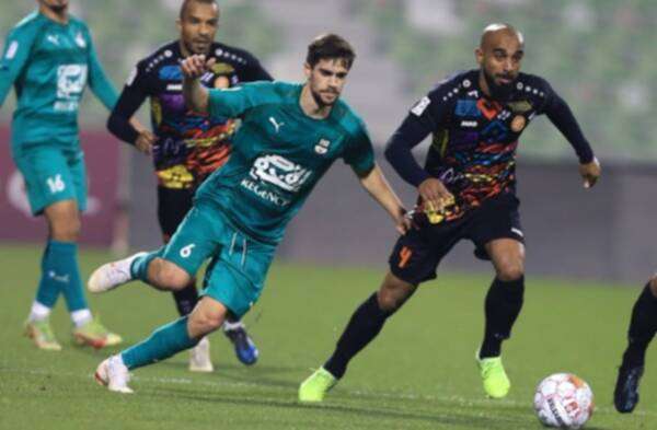 جانب من المباراة