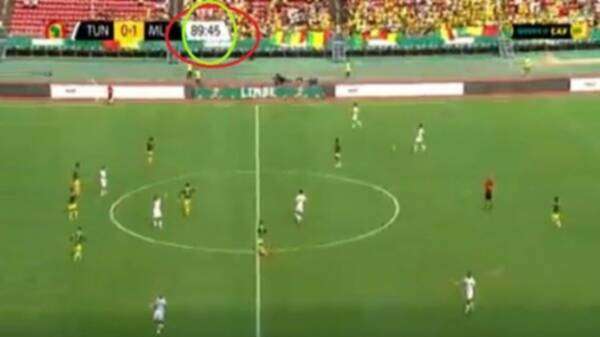 فضيحة مباراة تونس ومالي