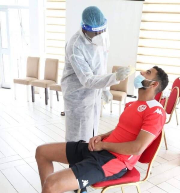 فحوصات كورونا لمنتخب تونس