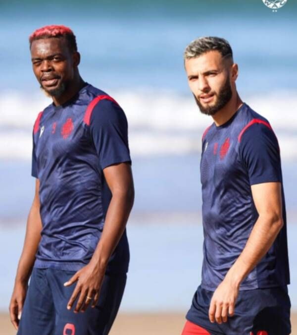 من تدريبات الفريق