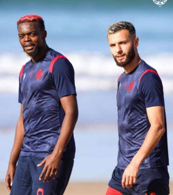 من تدريبات الفريق