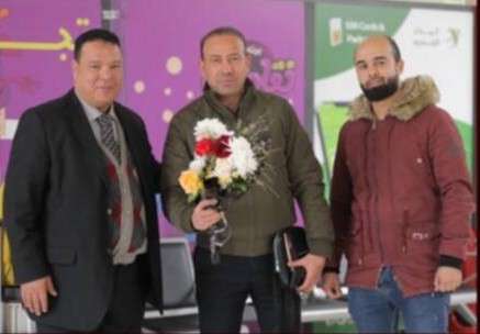 من وصول المدرب