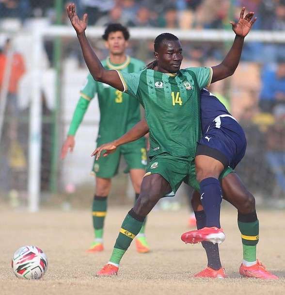 من احدى مباريات الشرطة في الدوري(ارشيفية)