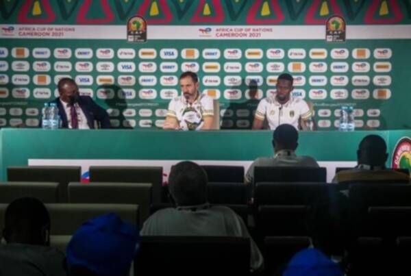 من المؤتمر الصحفي لمدرب منتخب موريتانيا