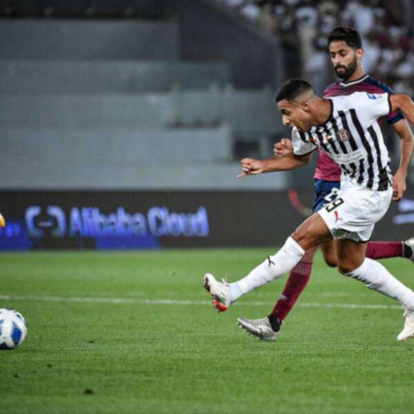 جانب من المباراة