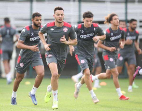 من تدريبات تونس اليوم