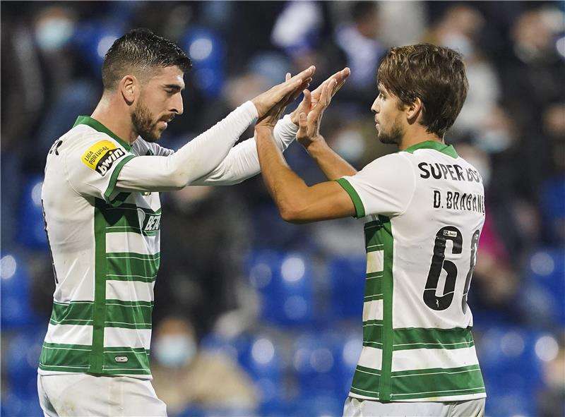 لاعبو سبورتينج لشبونة