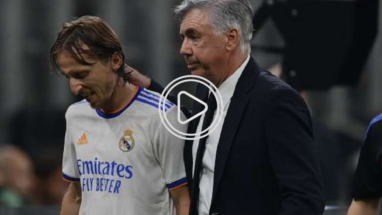 أنشيلوتي ومودريتش