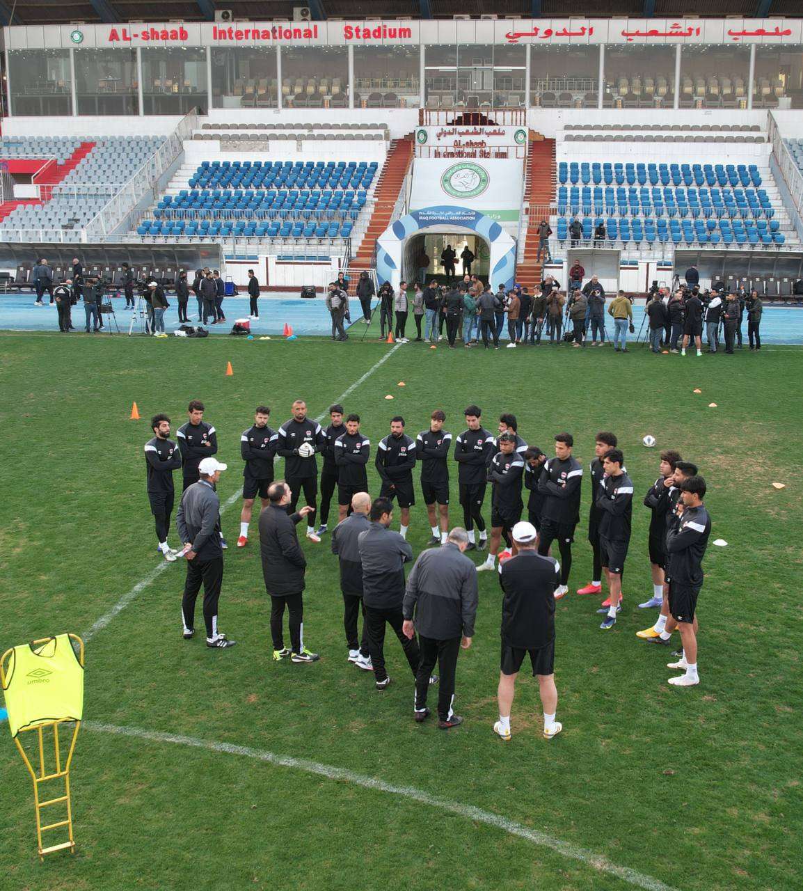 من مران المنتخب العراقي