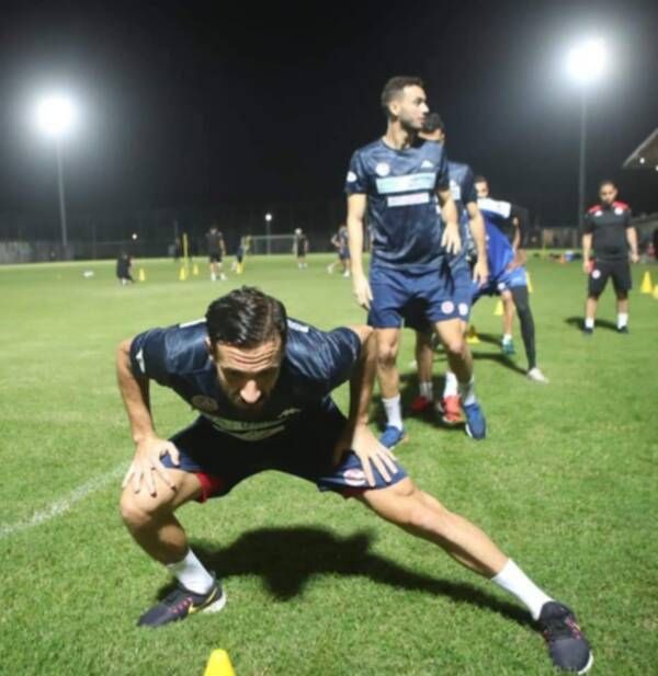 على معلول من تدريبات الليلة