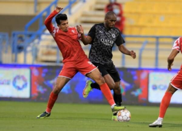 جانب من المباراة