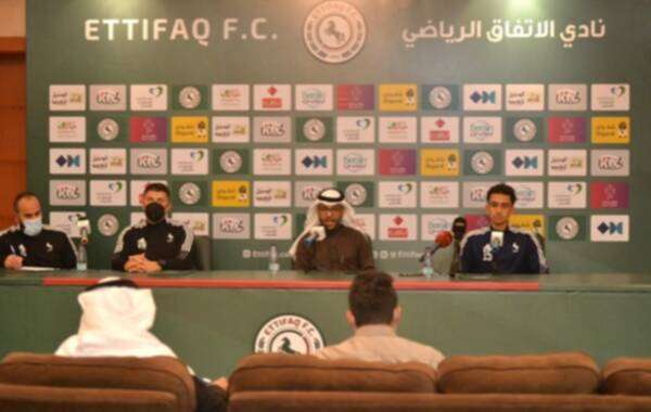 المؤتمر الصحفي لمدرب الاتفاق