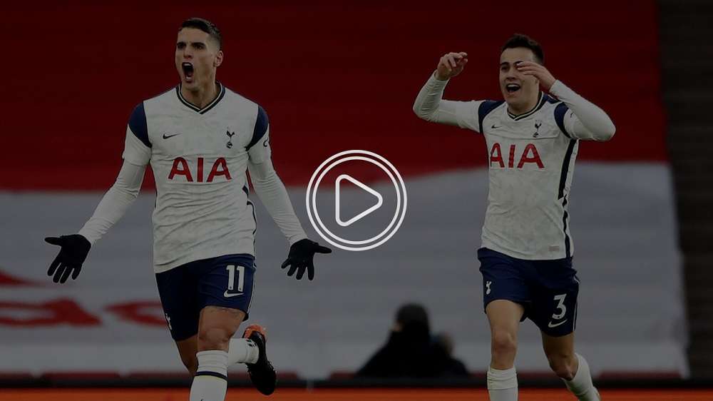 لاميلا بعد هدفه في آرسنال